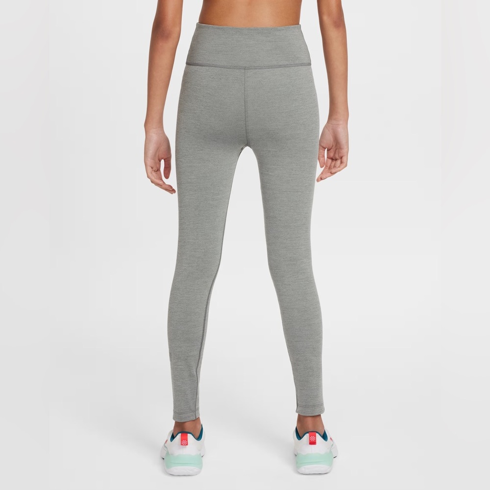 Nike One Big Kids’ (Girls') Dri-FIT High-Waisted Leggings Medium - Picture 2 of 11